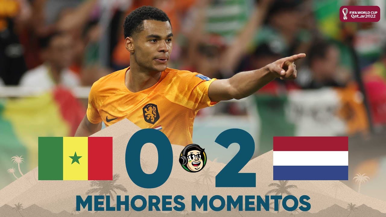 Melhores momentos de Senegal 0 x 2 Holanda