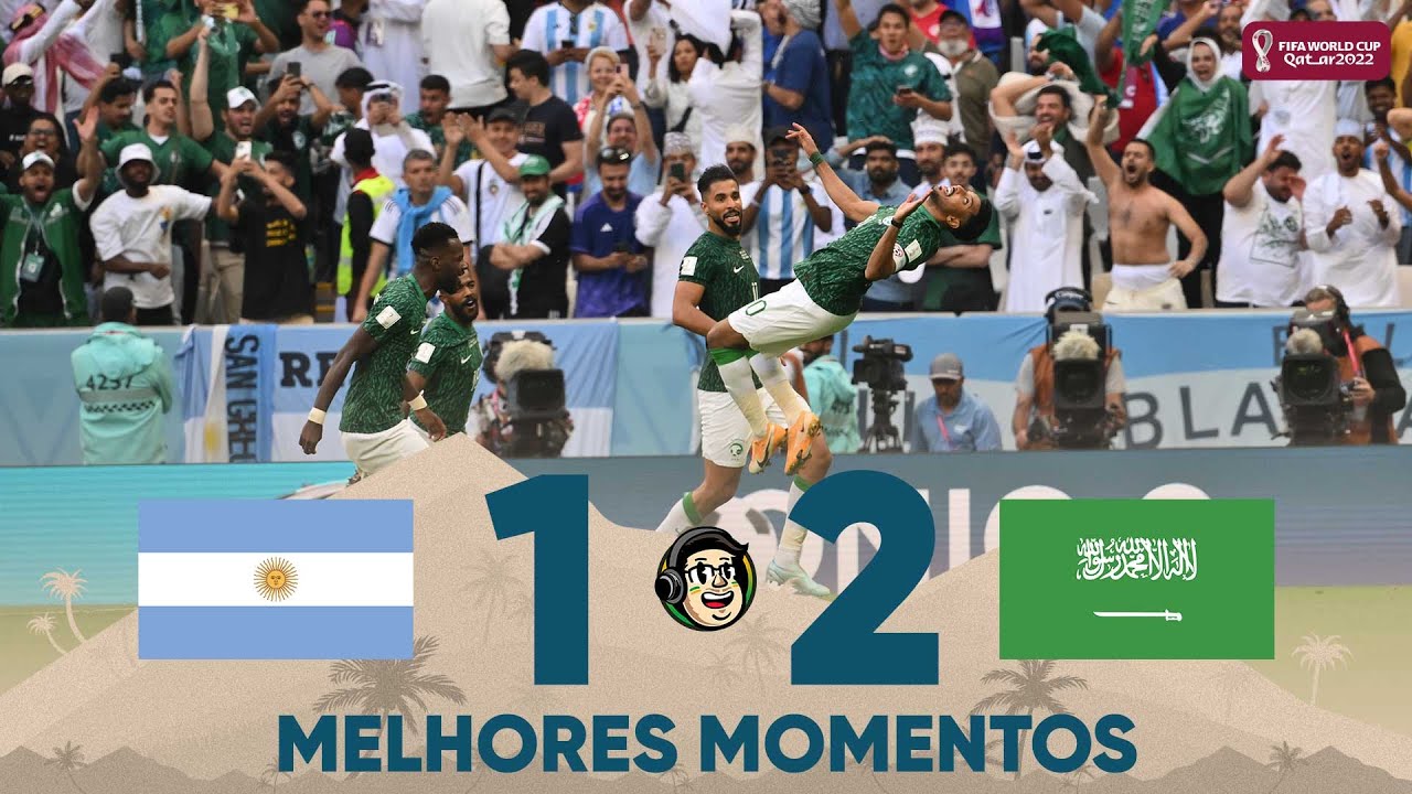 Melhores momentos de Argentina 1 x 2 Arábia Saudita