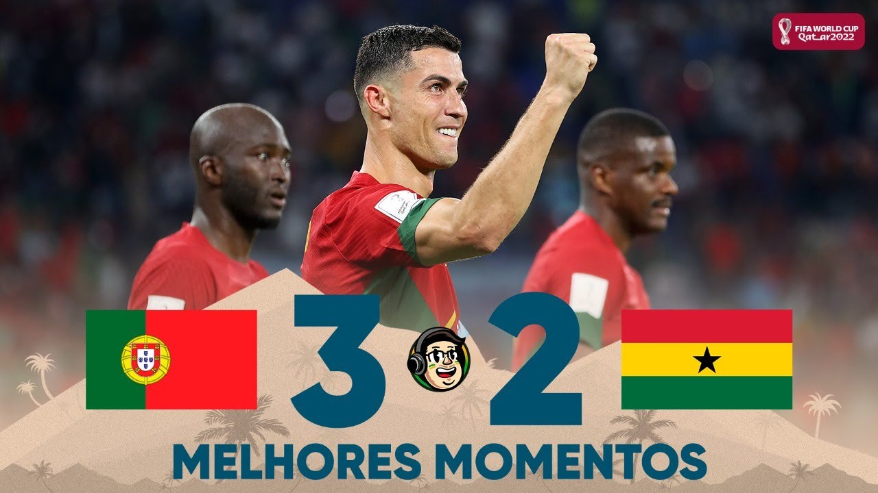 Melhores momentos de Portugal 3 x 2 Gana