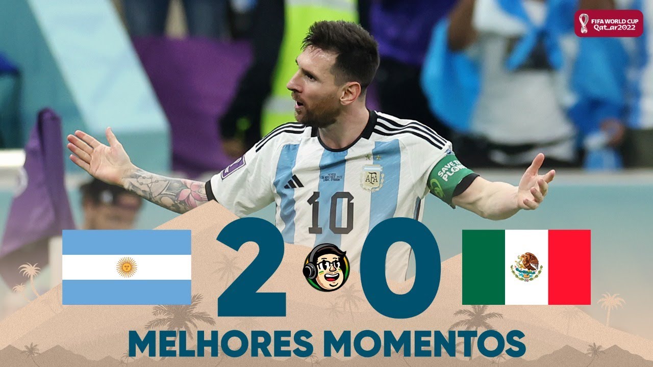 Melhores momentos de Argentina 2 x 0 México