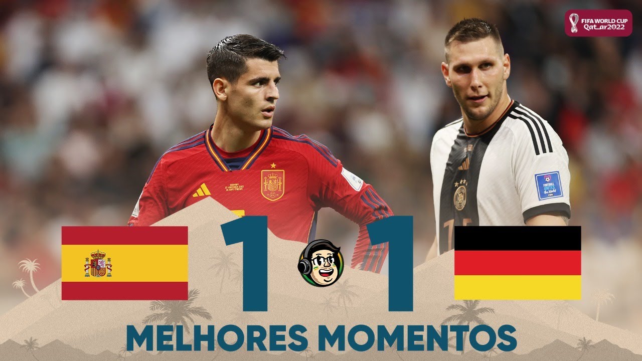 Melhores momentos de Espanha 1 x 1 Alemanha