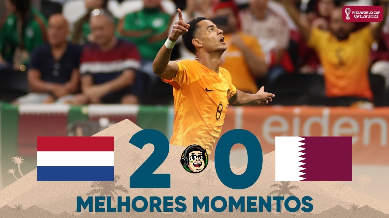 Melhores momentos de Holanda 2 x 0 Qatar