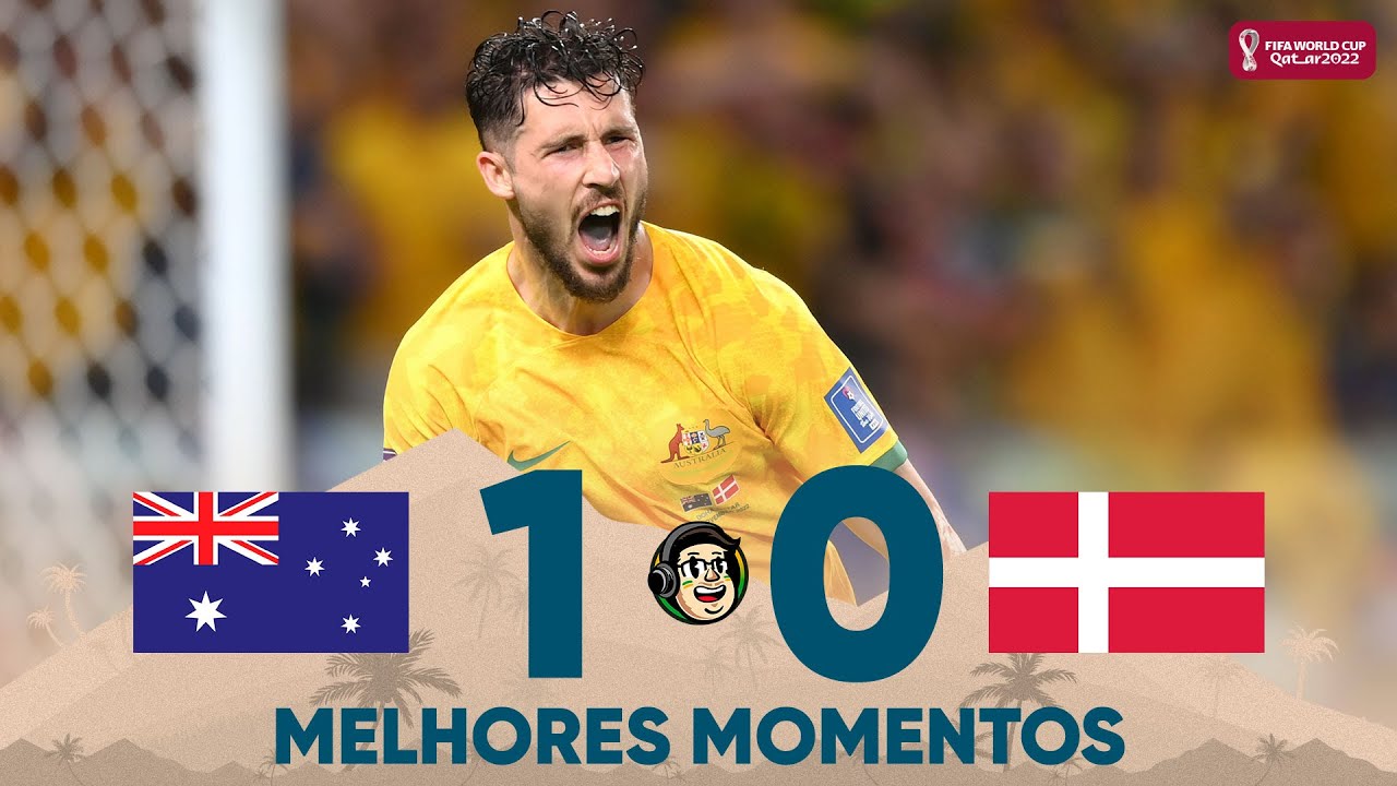 Melhores momentos de Austrália 1 x 0 Dinamarca