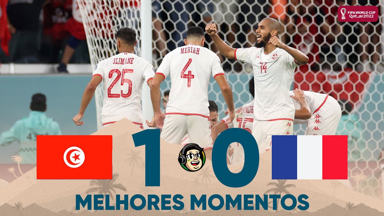 Melhores momentos de Tunísia 1 x 0 França