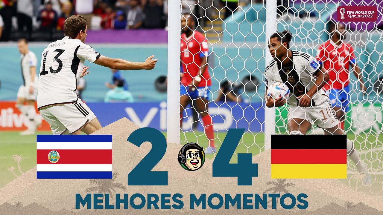 Melhores momentos de Costa Rica 2 x 4 Alemanha