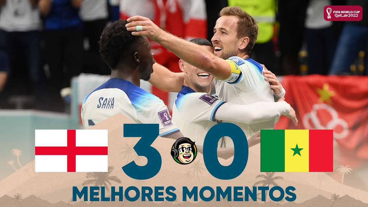 Melhores momentos de Inglaterra 3 x 0 Senegal