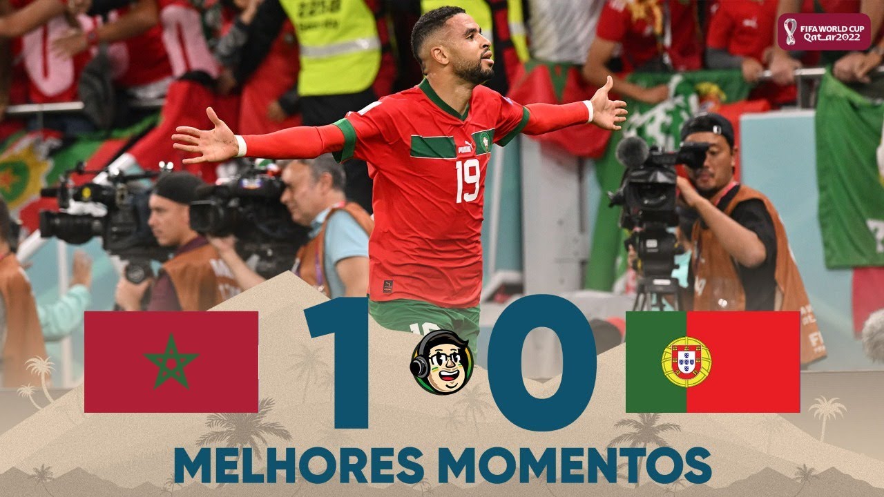 Melhores momentos de Marrocos 1 x 0 Portugal