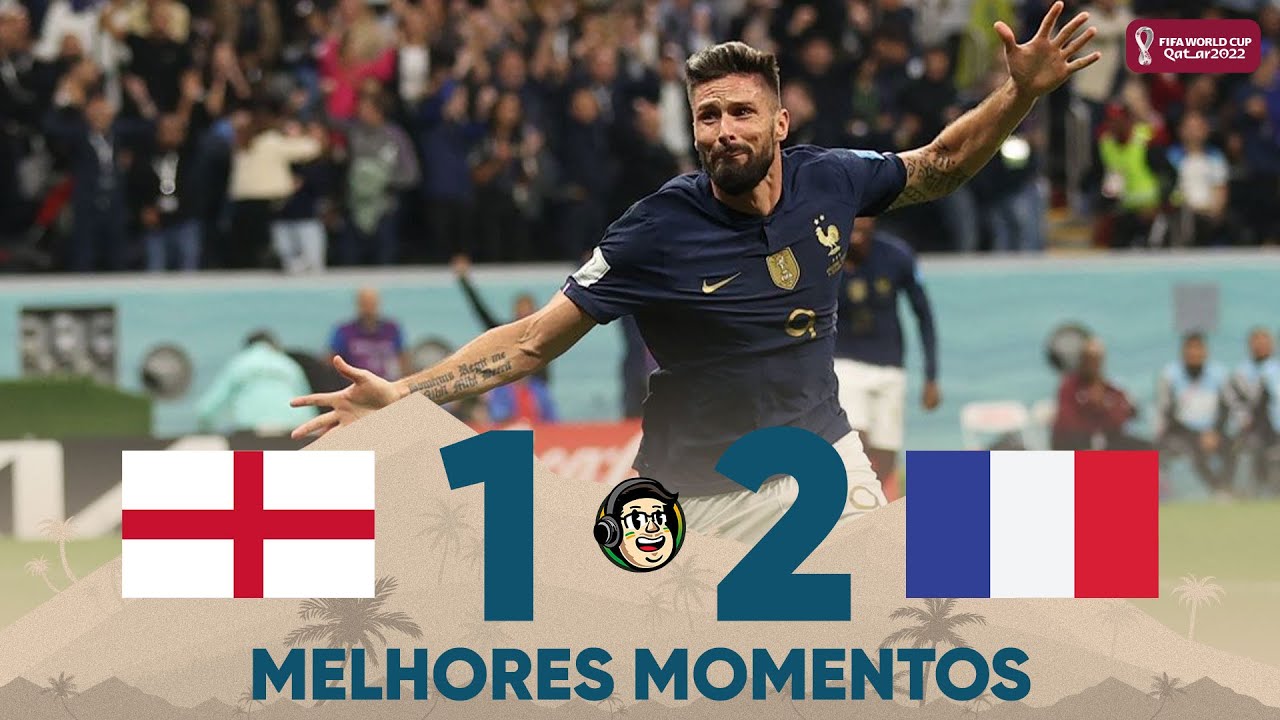 Melhores momentos de Inglaterra 1 x 2 França