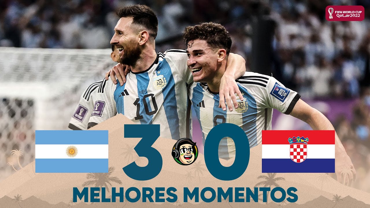 Melhores momentos de Argentina 3 x 0 Croácia